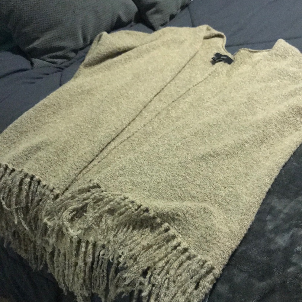 Forever 21 - shag sweater cardigan